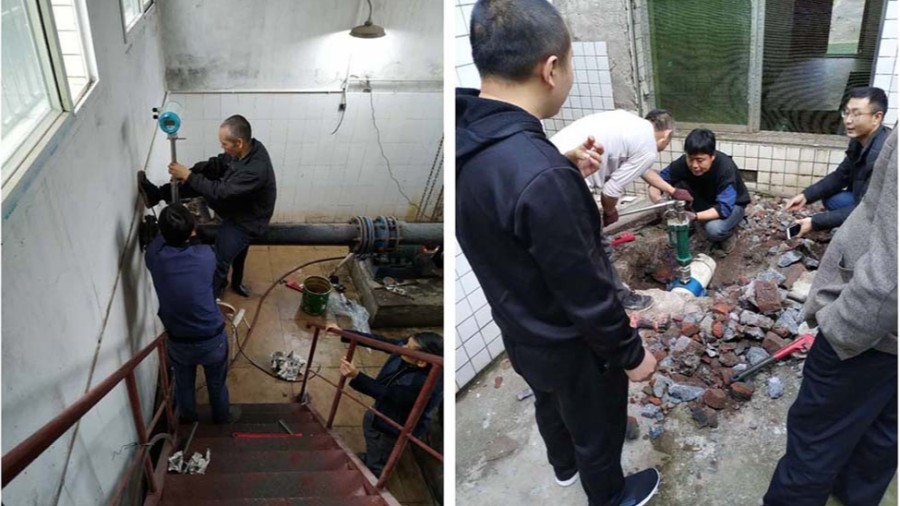 璧山区水利局插入式拼搏手机平台_拼搏（中国）安装现场